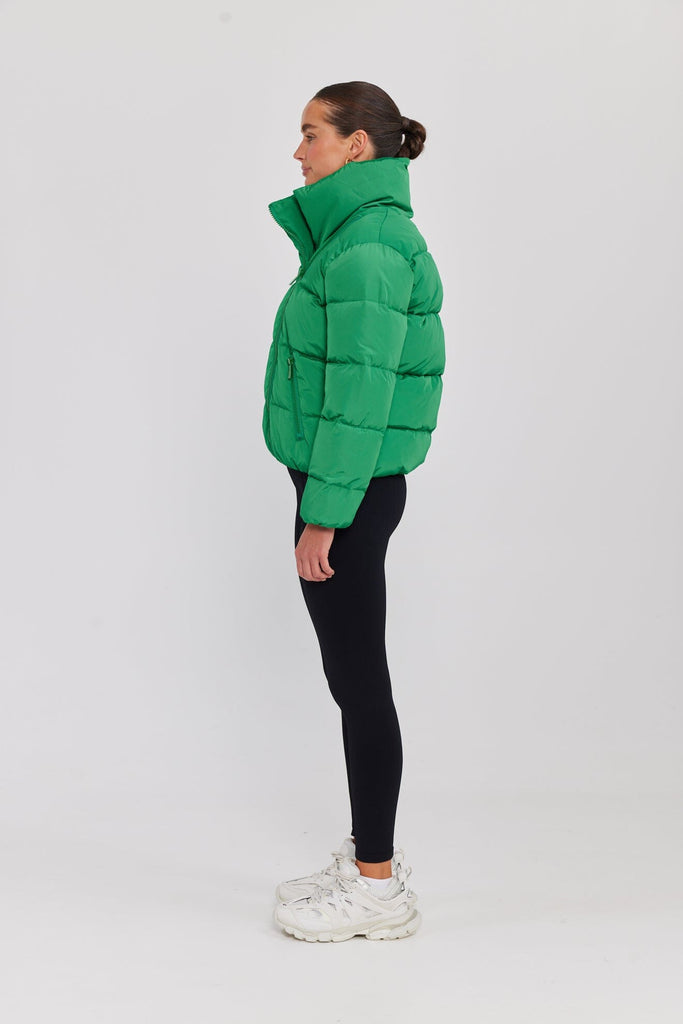 Jupiter Puffer - Kermit Green Coats & Jackets Toast Society 