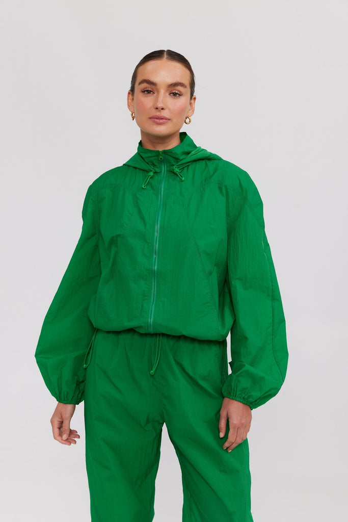 Parachute Jacket - Kermit Green Coats & Jackets Toast Society 